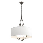 Loop Pendant - Oil Rubbed Bronze / Natural Anna