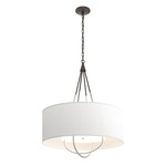 Loop Pendant - Oil Rubbed Bronze / Natural Anna