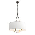 Loop Pendant - Oil Rubbed Bronze / Natural Anna