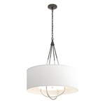 Loop Pendant - Oil Rubbed Bronze / Natural Anna
