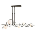 Olympus Linear Pendant - Oil Rubbed Bronze / Opal