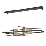 Summer Linear Pendant - Oil Rubbed Bronze / Soft Gold