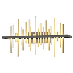Cityscape Wall Sconce - Natural Iron / Modern Brass