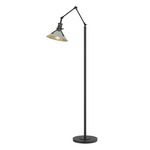 Henry Floor Lamp - Black / Sterling