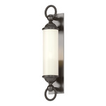 Cavo Tube Outdoor Wall Sconce - Coastal Oil Rubbed Bronze / Opal