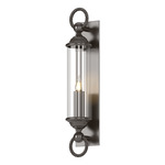 Cavo Tube Outdoor Wall Sconce - Coastal Oil Rubbed Bronze / Clear