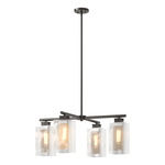 Polaris Outdoor Pendant - Coastal Oil Rubbed Bronze / Coastal Silver