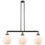 Beacon 213 / 214 Linear Pendant - Black / Antique Brass / Matte White