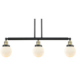 Beacon 213 / 214 Linear Pendant - Black / Antique Brass / Matte White