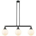 Beacon 213 / 214 Linear Pendant - Matte Black / Matte White