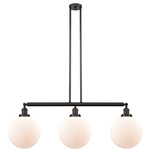 Beacon 213 / 214 Linear Pendant - Oil Rubbed Bronze / Matte White