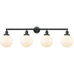 Beacon Bathroom Vanity Light - Matte Black / Matte White