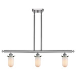 Kingsbury 516 Linear Pendant - Brushed Satin Nickel / Matte White