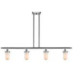 Kingsbury 516 Linear Pendant - Brushed Satin Nickel / Matte White