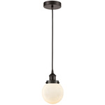 Beacon 616 Pendant - Oil Rubbed Bronze / Matte White