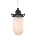 Centri 900 Pendant - Matte Black / Matte White