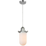 Centri 900 Pendant - Polished Chrome / Matte White