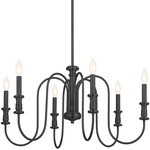 Karthe Chandelier - Black