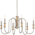 Karthe Chandelier - Brushed Nickel