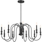 Karthe Chandelier - Black