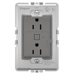 Adorne Smart Outlet with Netatmo Plus Size - Magnesium