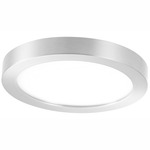 Vantage Ceiling Light - Brushed Nickel / White