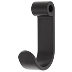 Coil Coat Rack Hook - Black