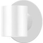 Arc Uplight Wall Sconce - Matte White / Acrylic