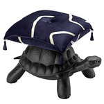 Turtle Carry with Pouf - Black