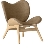 Conversation Piece Lounge Chair - Light Oak / Sugar Brown