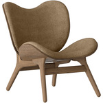 Conversation Piece Lounge Chair - Dark Oak / Sugar Brown