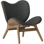 Conversation Piece Lounge Chair - Dark Oak / Shadow