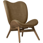 Conversation Piece Lounge Chair - Dark Oak / Sugar Brown