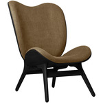 Conversation Piece Lounge Chair - Black Oak / Sugar Brown