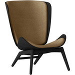 The Reader Wing Chair - Black Oak / Sugar Brown