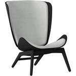 The Reader Wing Chair - Black Oak / Sterling