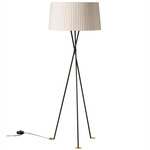 Tripode G5 Floor Lamp - Black / Diplomatica Stripe