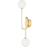 Zani Wall Sconce - Aged Brass