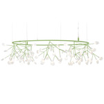 Heracleum III The Big O Chandelier - Green / White