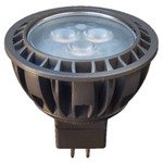 MR16 GU5.3 Base 5W 12V 15Deg 3000K 85CRI 10-PACK - Brown