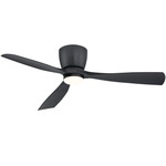 Klinch Ceiling Fan with Light - Black / Black