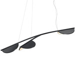 Almendra Organic Linear Pendant - Primer / Anthracite