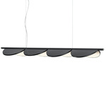 Almendra Linear Pendant - Primer / Anthracite