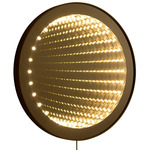 Carnival Infinity Mirror - Brass / Mirror