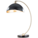 Luna Bella Desk Lamp - Brass / Black / Gold