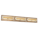 Soiree Bathroom Vanity Light - Aged Brass / Crystal