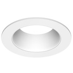 ECO 3IN Round Fixed Downlight Trim - White / White