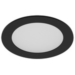 ECO 5IN Round Wet Location Trim - Black