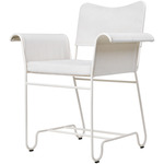 Tropique Outdoor Dining Chair - White / Leslie 06