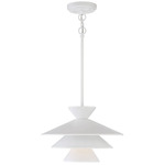 Adrienne Pendant - White